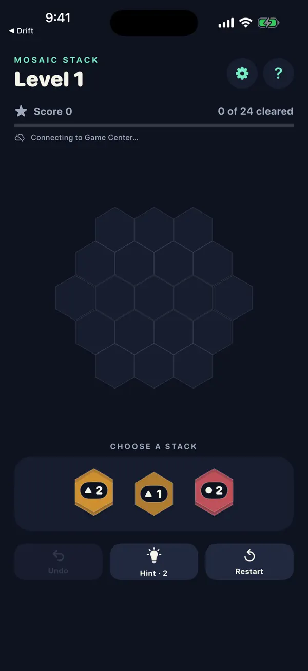 Mosaic Stack screenshot 1