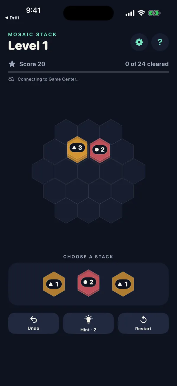 Mosaic Stack screenshot 2